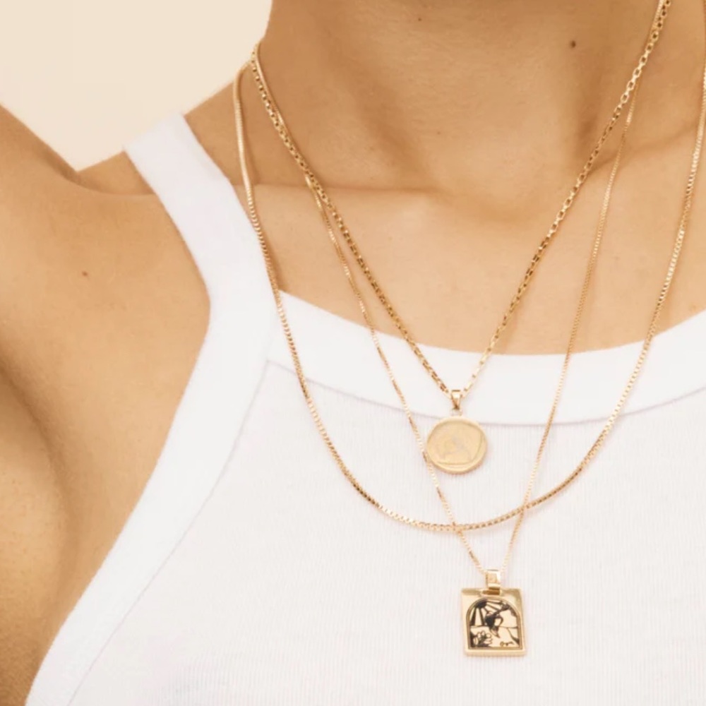 BAGATIBA LONG CAGE NECKLACE - Picture 14 of 16